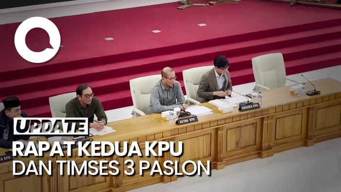 KPU Gelar Rapat Kedua Bareng Timses Paslon, Bahas Format-Panelis