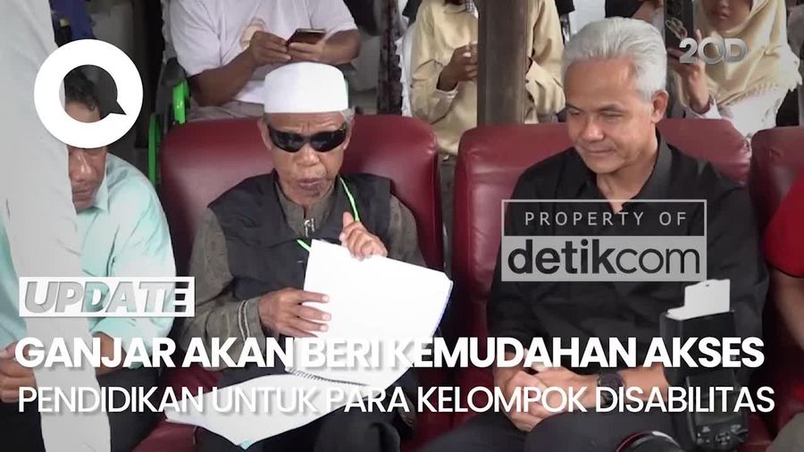  Ganjar Pastikan Kelompok Disabilitas Dapat Akses Pendidikan