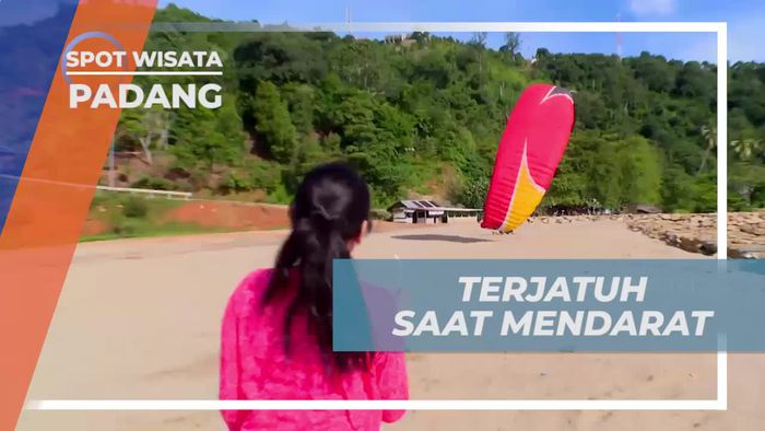 Pengalaman Gagal Mendarat Saat Bermain Paralayang, Padang