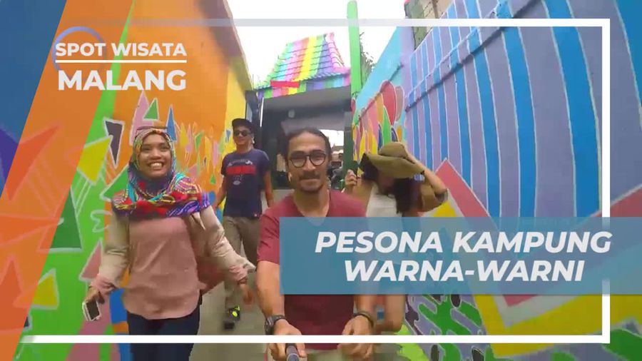 Melihat Warna-warni Bangunan Indah di Kota Malang