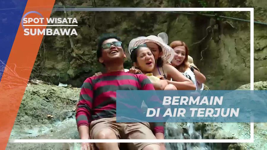 Menikmati Suasana Asri Air Terjun Dwi Mbai Sumbawa 