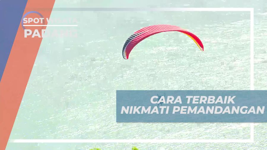 Keindahan Garis Pantai Pesisir Selatan dan Bukit Langkisau Padang Dari Ketinggian 