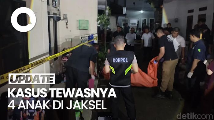 Fakta Seputar 4 Bocah Tewas Berjejer Diduga Dibunuh Ayah di Jaksel
