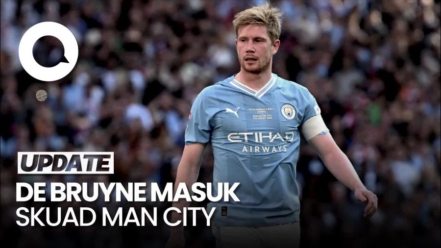 De Bruyne Masuk Skuad City di Piala Dunia Antarklub, Sudah Fit?