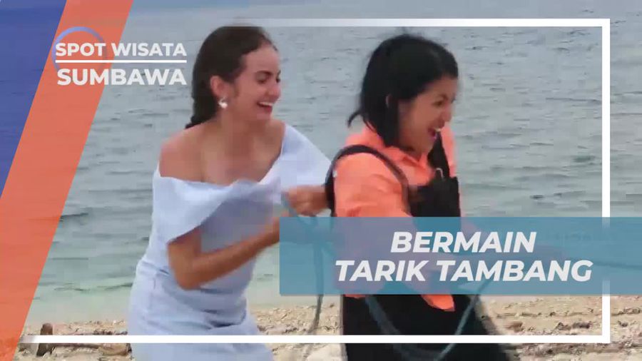 Adu Tangkas Dengan Lomba Tarik Tambang si Tanjung Pasir Sumbawa 
