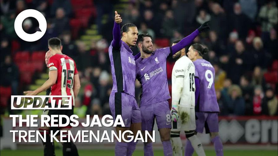 Mendominasi! Liverpool Raih Kemenangan Atas Sheffield United 2-0