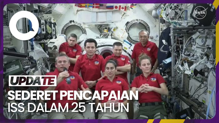 NASA Rayakan 25 Tahun Peluncuran Stasiun Luar Angkasa Internasional