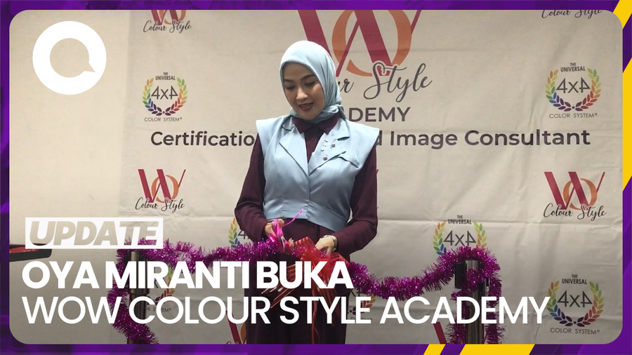 Oya Miranti Resmikan WOW Colour Style Academy di Indonesia