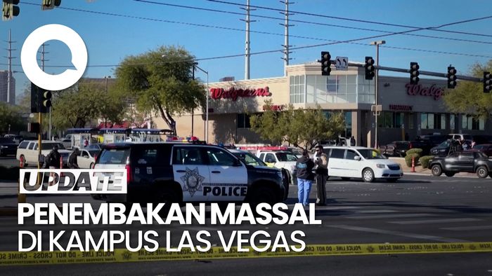 Penembakan Massal di Universitas Nevada Las Vegas, 3 Orang Tewas