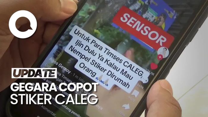 Warga di Lumajang Disomasi Partai NasDem Buntut Copot Stiker Caleg