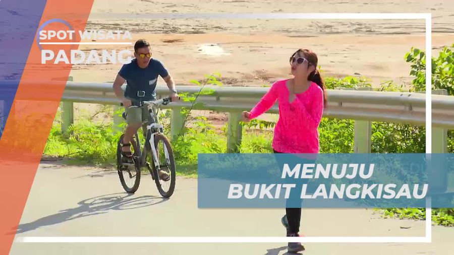 Mengendarai Sepeda Menuju Bukit Langkisau Padang