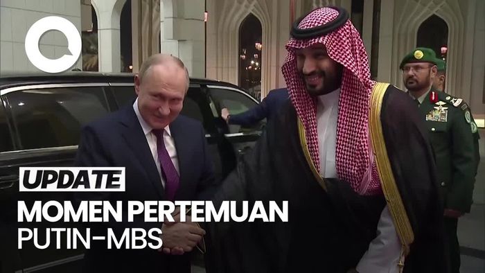 Putin Bertemu Putra Mahkota Saudi MBS, Bahas Produksi Minyak dan Gaza