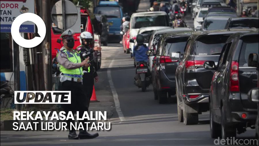 Polri Siapkan Rekayasa Lalin saat Nataru: Contraflow hingga One Way