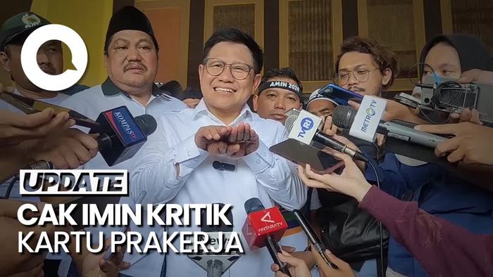 Cak Imin Kritik Kartu Prakerja: Lah Kok Nonton Youtube Dibayar