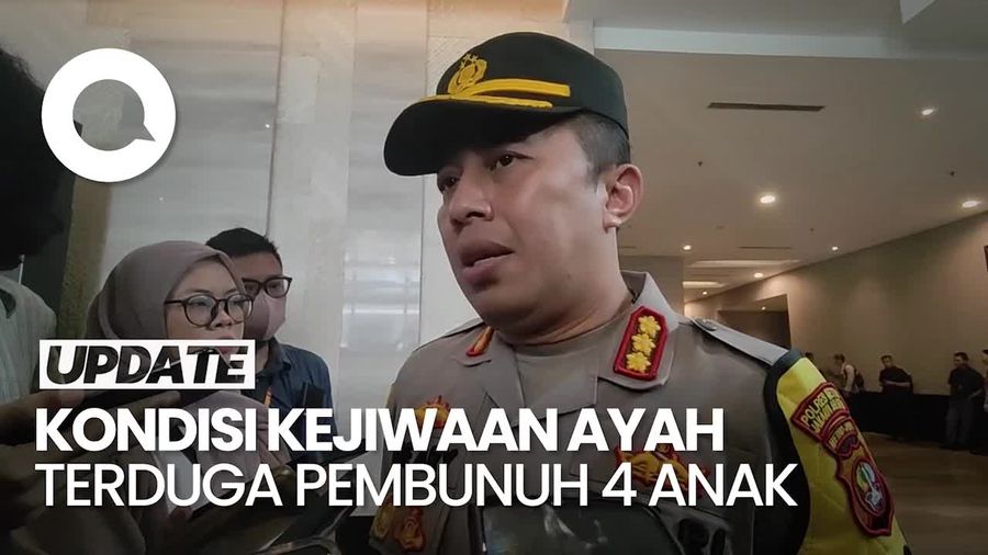 Polisi Bakal Cek Kejiwaan Ayah Terduga Pembunuh 4 Anak di Jagakarsa