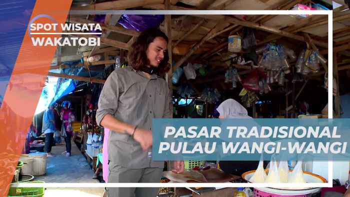 Berkunjung ke Pasar Tradisional Pulau Wangi-wangi Wakatobi 