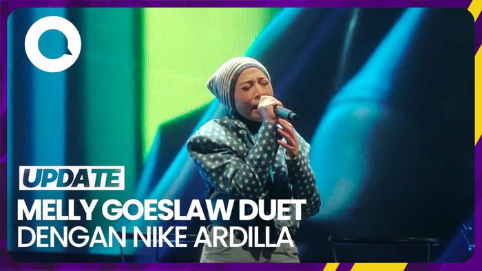 Nyanyikan Bertemu Kembali, Melly Goeslaw Nangis Duet dengan Nike Ardilla
