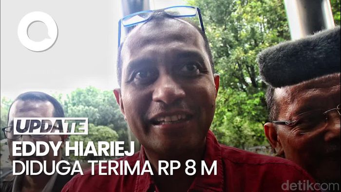 Kronologi Dugaan Korupsi Wamenkumham Eddy, Disebut KPK Terima Rp 8 M