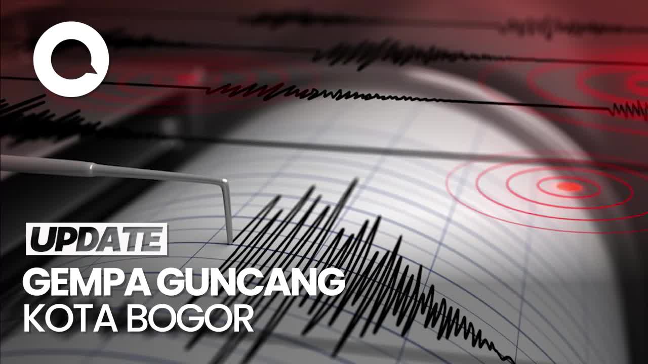 Gempa M 4,0 Guncang Kota Bogor Jawa Barat