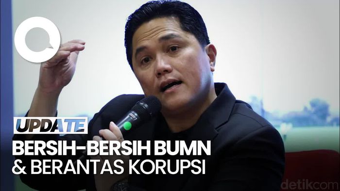 Komitmen Erick Thohir Bersih-bersih BUMN di Hari Antikorupsi Sedunia