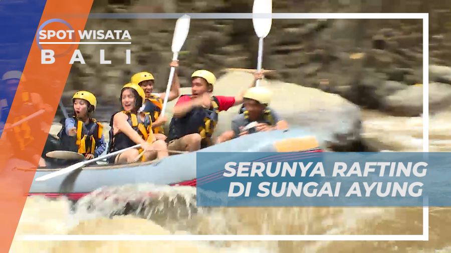 Liburan Seru, Memacu Adrenalin Taklukkan Derasnya Sungai Ayung, Bali