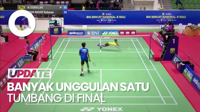 Banyak Kejutan di Final BNI Sirnas B Riau 2023