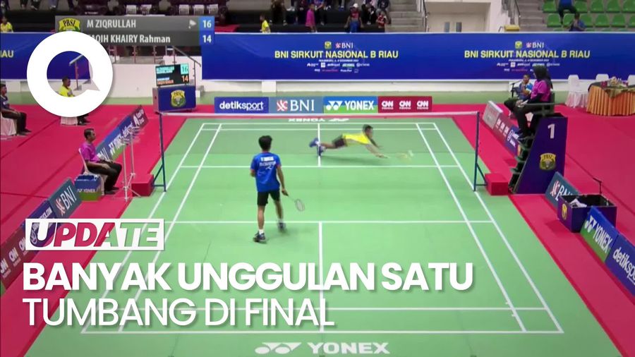 Banyak Kejutan di Final BNI Sirnas B Riau 2023