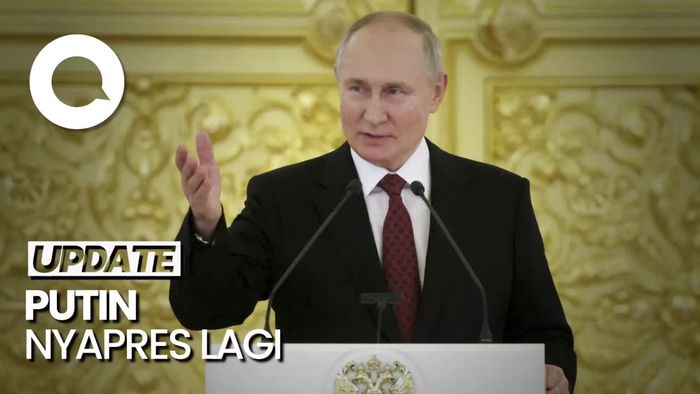 Putin Umumkan Maju Lagi di Pilpres Rusia 2024