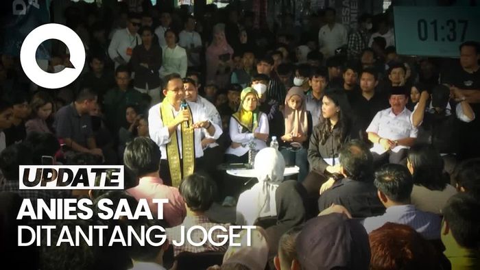  Saat Anies Sebut Kalau Ada Gagasan Tak Perlu Joget