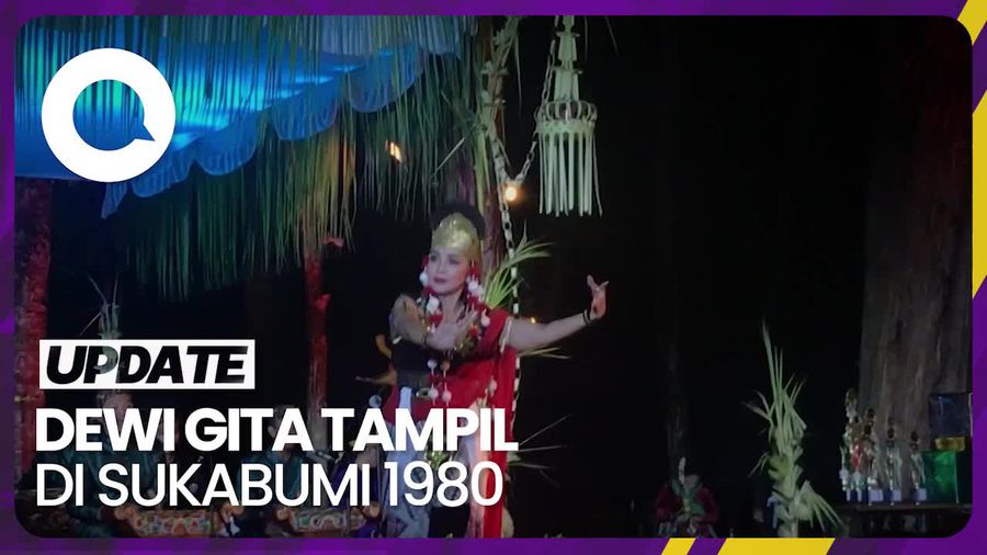 Penampilan Memukau Tarian Kandagan Dewi Gita di Sukabumi 1980