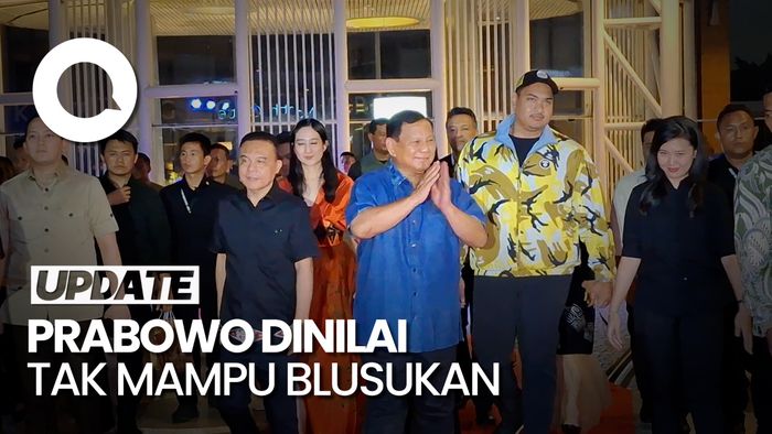 Respons TKN soal PDIP Nilai Prabowo Tak Mampu Blusukan