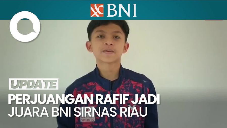Selamat! Rafif Ismail Sabet Juara Tunggal Pemula Putra di BNI Sirnas Riau