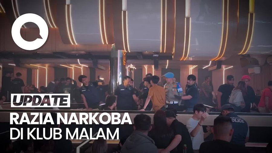 Bareskrim Razia Klub Malam di Bandung, 3 Orang Positif Narkoba