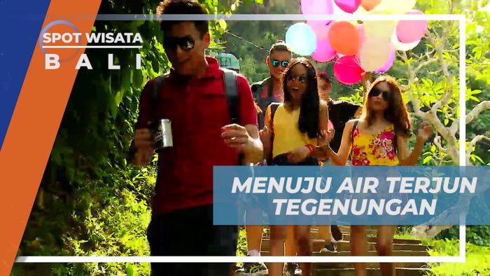 Vacation Seru, Mengunjungi Pesona Keindahan Air Terjun Tegenungan, Bali