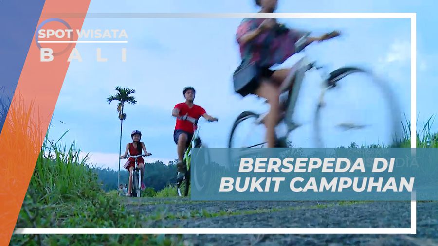 Liburan Seru, Bersepeda Santai Menuju Bukit Campuhan, Bali