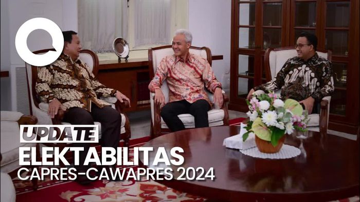 Survei LSI : Prabowo-Gibran Unggul, Ganjar-Mahfud Vs AMIN Bersaing Ketat