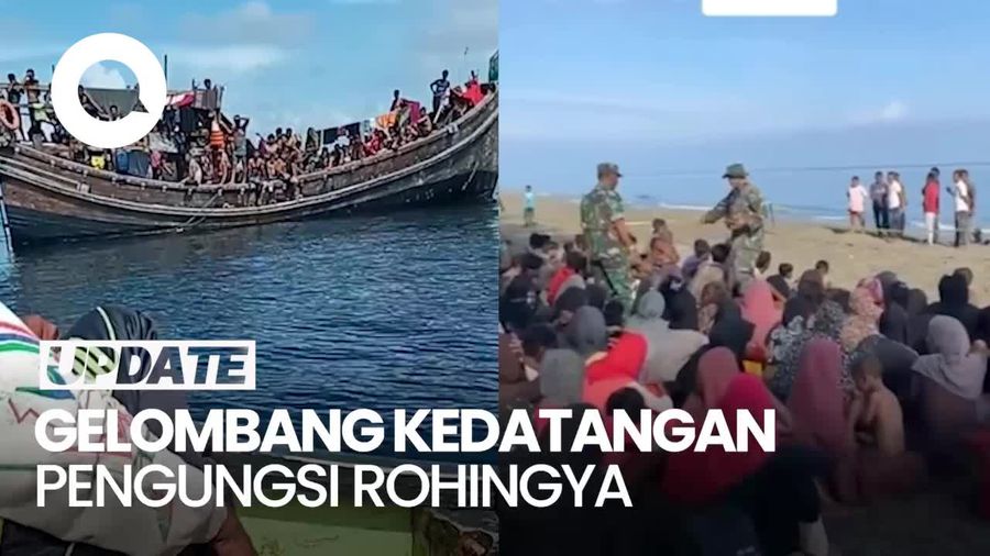 Ratusan Pengungsi Rohingya Tiba Hari Ini: 200 di Pidie, 135 di Aceh Besar