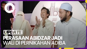 Abidzar Merasa Gugup Jadi Wali di Pernikahan Adiba-Egy Maulana