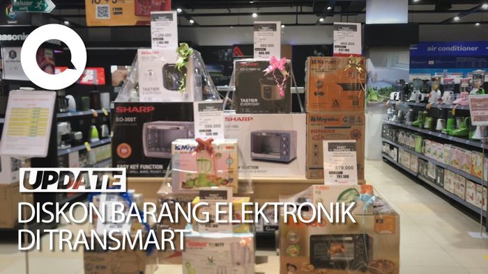 Belanja Elektronik di Transmart, Dapat Diskon Tambahan Hingga 15%!