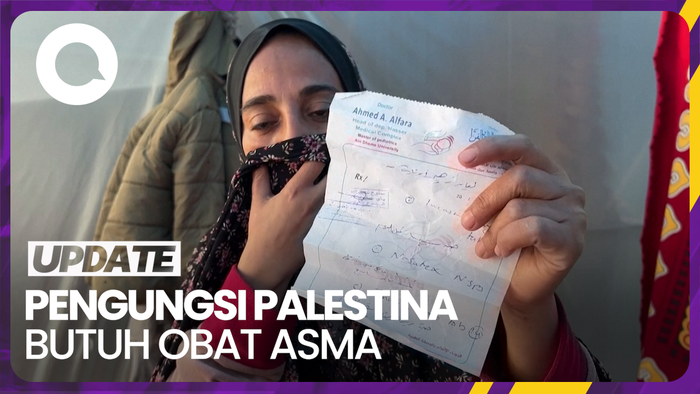Jeritan Hati Ibu Asal Palestina yang Anaknya Menderita Asma