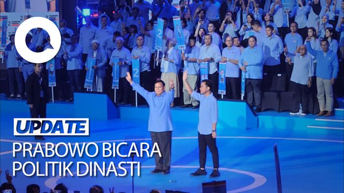 Prabowo Bicara Dinasti Terkait Gibran, Singgung Mantu Soeharto