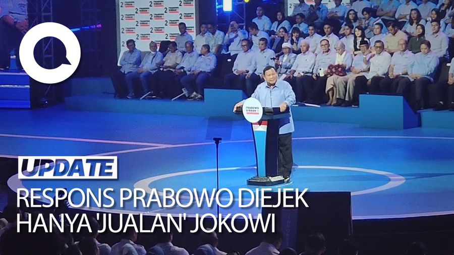 Prabowo soal Ejeken Bisanya Jualan Jokowi: Masa Gue Jualan Orang Lain