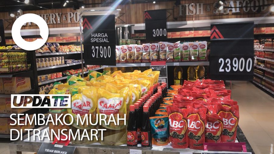 Sembako di Transmart Full Day Sale: Sudah Murah, Dapat Diskon