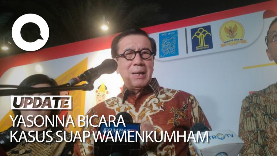 Yasonna Sebut Kasus Dugaan Suap Eddy Hiariej Tak Ada Urusan Dengannya