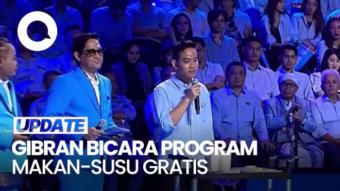 Gibran Pamer Program Makan-Susu Gratis: Ini Gagasan Konkret, Bukan Teori