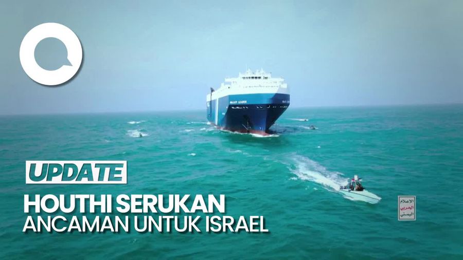Houthi Murka Ancam Bajak Seluruh Kapal yang Menuju Pelabuhan Israel