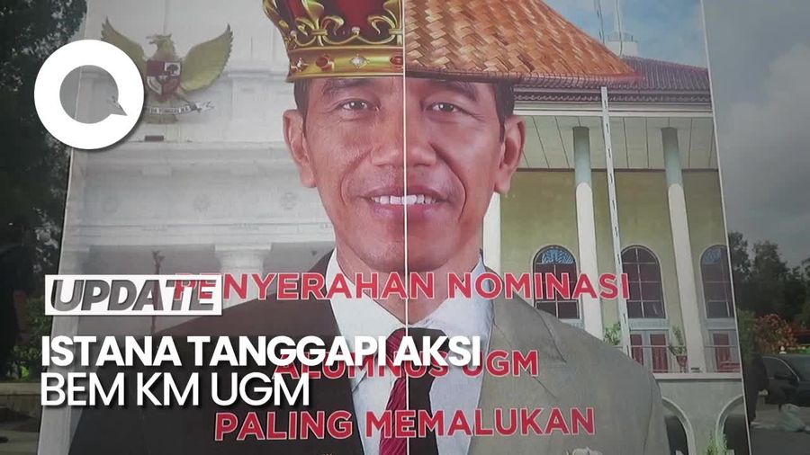 Komentar Istana soal BEM KM UGM Nobatkan Jokowi Alumnus Paling Memalukan