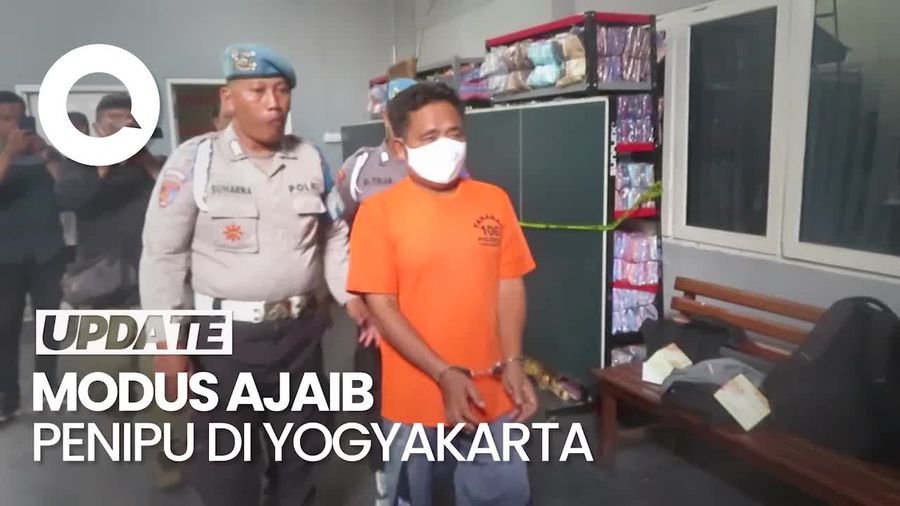 Polisi Tangkap Penipu di DIY, Modusnya Bisa Tarik Duit dari Bank Gaib