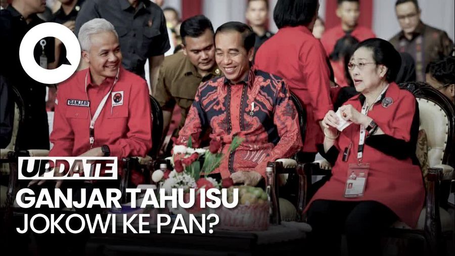Ganjar Tak Tahu soal Isu Jokowi Pindah ke PAN
