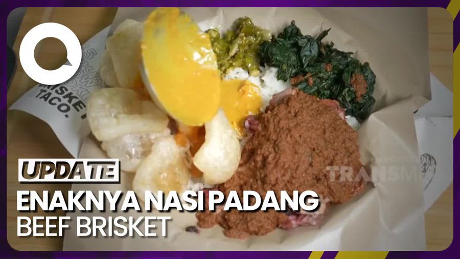 Bikin Laper: Nasi Padang Beef Brisket yang Menggugah Selera